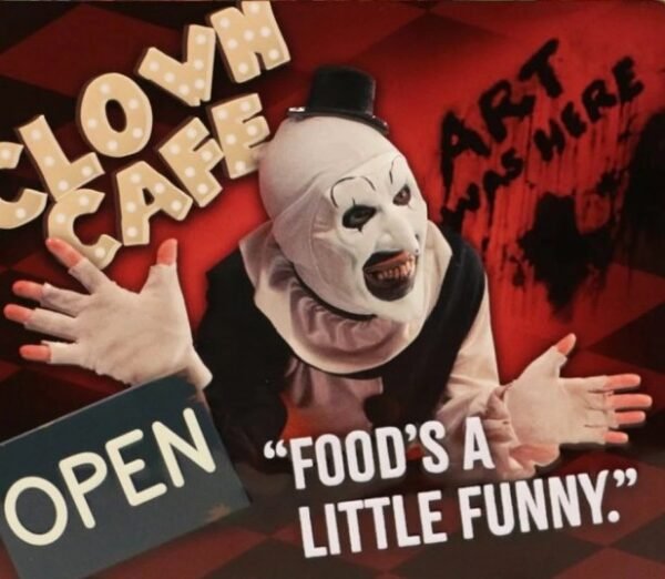 Bloodbath at the clown café